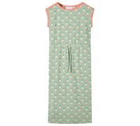 vidaXL Kinderkleid Rundhalsausschnitt Mädchen Kinder Kleid Mädchenkleid Minzgrün 140