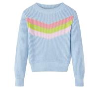 Kinderpullover Gestrickt Blau 140