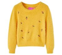 Kinderpullover Gestrickt Ocker 116