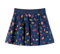 Kinderrock mit Tiermotiv Mädchen Rock Kinder Mädchenrock Minirock Marineblau 104