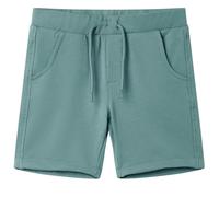 vidaXL Kindershorts Kordelzug Taschen Jungen Shorts Kurze Hose Sommer Petrolblau 128