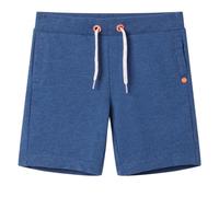 vidaXL Kindershorts mit Kordelzug Dunkelblau Melange 116