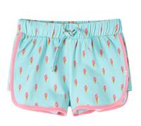 vidaXL Kindershorts mit Kordelzug Eiscreme Kinder Shorts Kurze Hose Helles Minzgrün 128