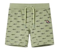 vidaXL Kindershorts mit Kordelzug Shorts Kinder Kurze Hose Sporthose Helles Khaki 128