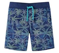 vidaXL Kindershorts mit Kordelzug Shorts Sommer Kurze Hose Sporthose Marineblau 140