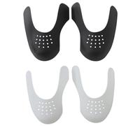 vidaXL Knickschutz 2 Paar, Faltenschutz für Schuhe, Anti Falten Schutz rutschfest Atmungsaktiv, Knitterschutz, EU 35-40 Kunststoff