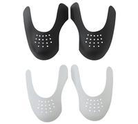 vidaXL Knickschutz für Schuhe – 2 Paar, Faltenschutz, rutschfest, atmungsaktiv – EU 35-40 Kunststoff