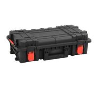 vidaXL Koffer für Flugreise Tragbar Schwarz 56,5x34x16 cm PP vidaXL Koffer für Flugreise Tragbar Schwarz 56,5x34x16 cm PP