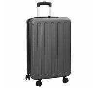 vidaXL Koffer mit Schloss Dunkelgrau 43 x 27 x 66 cm ABS Kunststoff Grau 42006231