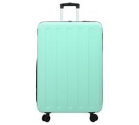 vidaXL Minzgrüner Koffer mit erweiterbaren Funktionen, aus langlebigem Polycarbonat, 50 x 30 x 76 cm Maß, ideal für Geschäfts- und Urlaubsreisen, sicheres Kombinationsschloss, großes Gepäck