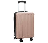 vidaXL Koffer mit Schloss Roségold 34 x 23 x 55,5 cm ABS Kunststoff Gold 42006238