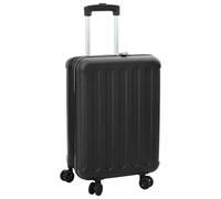 vidaXL Koffer mit Schloss Schwarz 43 x 27 x 66 cm ABS Kunststoff Schwarz 42006227