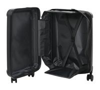 vidaXL Faltbarer Koffer Hartschale 24 Schwarz 43x27x66 cm ABS vidaXL Faltbarer Koffer Hartschale 24 Schwarz 43x27x66 cm ABS