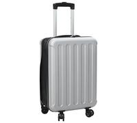 vidaXL Koffer mit Schloss Silber 34 x 23 x 55,5 cm ABS Kunststoff Silber 42006234