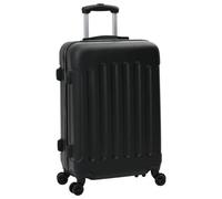 "vidaXL Koffer Set 3 Teile Hartschale Schwarz 20\" 24\" 28\" ABS"