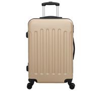 vidaXL Kofferset 3 Teile Hartschale Champagner 20'' 24'' 28'' ABS