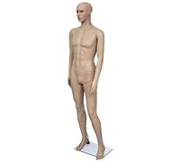 VidaXL Schaufensterpuppe, Schneiderpuppe, männlich, weiblich, Kind, 8 Modelle, Mannequin Man A