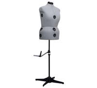 Schneiderpuppe Verstellbar Weiblich Grau L Größe 44-50