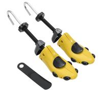 vidaXL Schuhspanner mit Schuhanzieher Gelb EU 41-46 Kunststoff