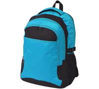 vidaXL Schulrucksack 40 L Schwarz und Blau vidaXL Schulrucksack 40 L Schwarz und Blau