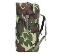 vidaXL Seesack Düffelbeutel Wandertasche Reisetasche Bundeswehr Transportsack Packsack Armee Army Style Campen Wandern 85L Camouflage