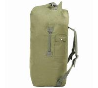 vidaXL Seesack Düffelbeutel Wandertasche Reisetasche Bundeswehr Transportsack Packsack Armee Army Style Campen Wandern 85L Olivgrün