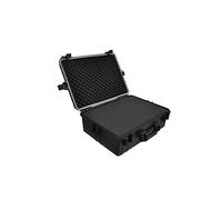 vidaXL Transportkoffer Schwarz mit Schaumstoff 35 L Fassungsvermögen