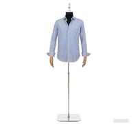 vidaXL Verstellbarer Mannequin 170-218 cm mit Standfuß Männlich PP