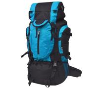 vidaXL Wanderrucksack XXL 75 L Camping & Trekking – Schwarz/Blau