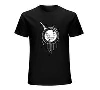 Video Game Nier Automata Emil Men T Shirt Leisure Tee Shirt Short Sleeve O Neck T-Shirts Cotton Tops BlackXL