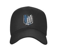 VIDOJI Baseballkappe Baseballkappe für Frauen Männer Verstellbare Flügel der Freiheit Papa Hut Sport Frühling Hüte