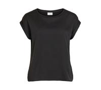 VIELLETTE S/S SATIN TOP - NOOS Schwarz 38