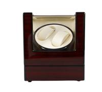 Vielrosse Automatische Uhrenbeweger Box, Beweger Uhrenbox Automatikuhren Watch Winder Aufladung Für 2 Uhren 21 * 18.3 * 18cm