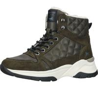 Vielseitige MUSTANG Stiefelette Schnürschuhe für Damen 1438-603-770 Grün 36