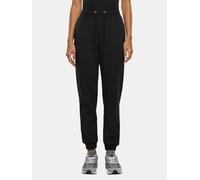 vielseitige URBAN CLASSICS Damen Hose Stretch Kordelzug Taschen mit Baumwolle Schwarz M
