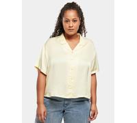 vielseitiges Urban Classics Damen Polo-Shirt 95 g/m² Pastell-Gelb L
