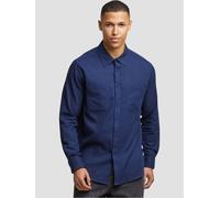 vielseitiges URBAN CLASSICS Herren Polo-Shirt Reißverschluss Kapuze 120 g/m² mit Baumwolle Navy XXL