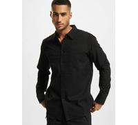 vielseitiges URBAN CLASSICS Herren Polo-Shirt Reißverschluss Taschen 120 g/m² mit Baumwolle Schwarz XXL