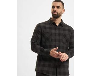 vielseitiges URBAN CLASSICS Herren Polo-Shirt Taschen 120 g/m² mit Baumwolle Schwarz/Grau M