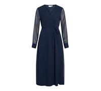 Vila Falia Langarmkleid (Herstellerartikelnummer: 14095704-NavyBlazer-38)