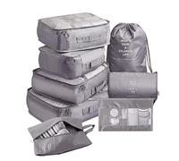 Vigcebit Koffer Organizer Taschen Set - Reise-Organizer-Taschen für Gepäck, Handgepäck | Damen-Reiseverpackungs-Organizer-Set für Schuhe/Unterwäsche/Toilettenartikel/Kleidung/Make-up-Verpackung