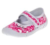 Viggami I.T.G. Mädchen Hausschuhe mit Klettverschluss Judyta (Herzen, 36)