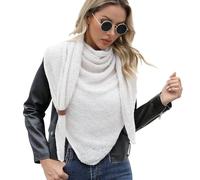 Vijamiy Dreieckstuch Schal Damen Winter,Damenmode Flauschig Schal Dreieck Weich und Kuschelig,um Als Umschlagtuch Halstuch Verwendet Zu Werden Geschenke 200cm*80cm