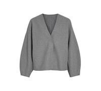 VILA - VIJUICE LOOSE L/S JACKET - NOOS medium grey melange - Gr. - 40