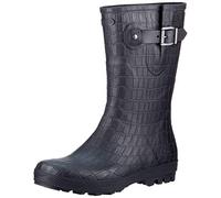 viking Damen Hedda Croco Gummistiefel, Black,41 EU