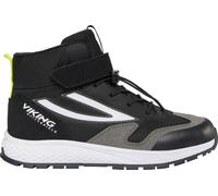 Viking Footwear Juniors' Century Mid Waterproof 1V Speedlace Black/Lime 32