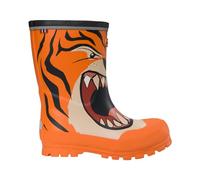 Viking Kindergummistiefel JOLLY PRINT TIGER orange 36