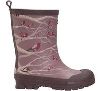 Viking Jo l l y Pr i n t Th e r m o Rubber Boots, Dusty Pink/Multi, 26