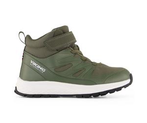 Viking - Kid's Equip Mid WP 1V - Sneaker, Gr. 39, grün (Olive)