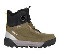 Viking - Kid's Expower Warm GTX Boa - Winterschuhe, Gr. 35, oliv/schwarz (Khaki)